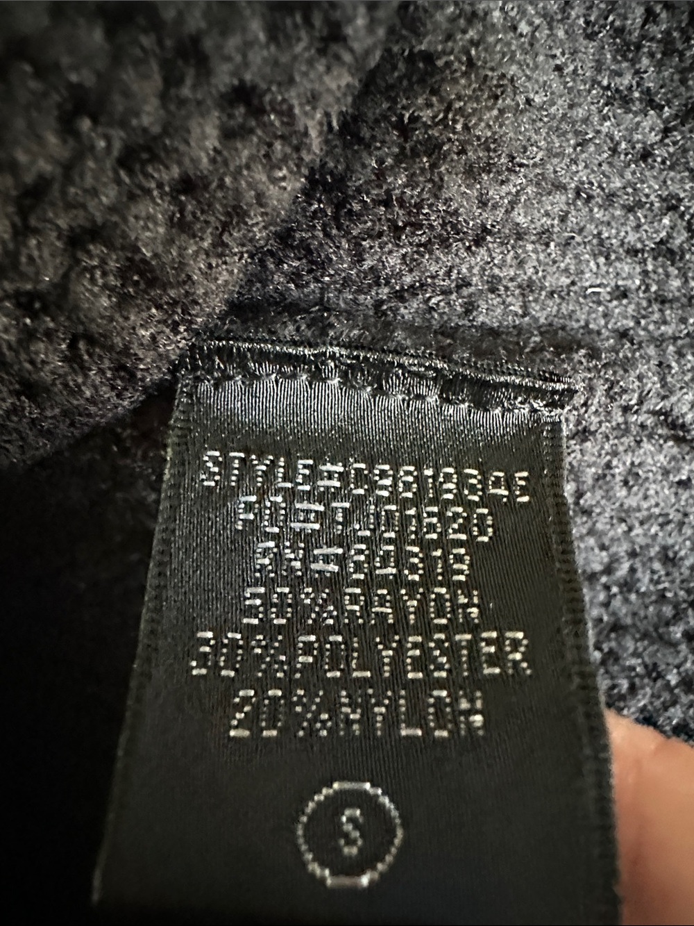 Cyrus Black Cowl Neck Sweater - Picture 3 of 4